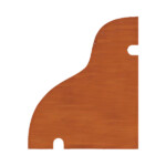 myers sapele hardwood weather bar 915 x 40 x 60mm 2