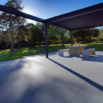 pavestone natural stone porcelain paving granite carbon 900 x 600 x 20mm