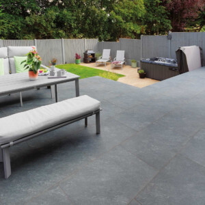 pavestone classic porcelain paving anthracite 600 x 600 x 20mm