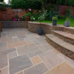 pavestone classic sandstone calibrated paving raj blend