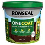 ronseal one coat shed & fence protector forest green 5 litres (copy)